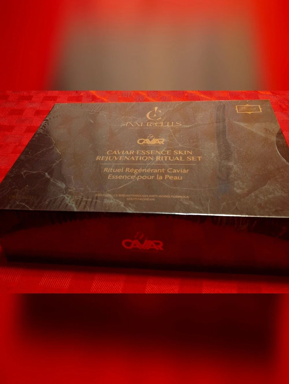 Inner-Cells Caviar Essence Skin Rejuvenation Ritual Set 6-Piece NEW SEALED NIB